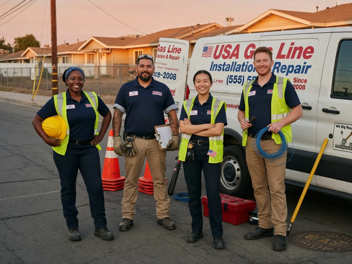 Gas Line Installation company in Vilonia, AR